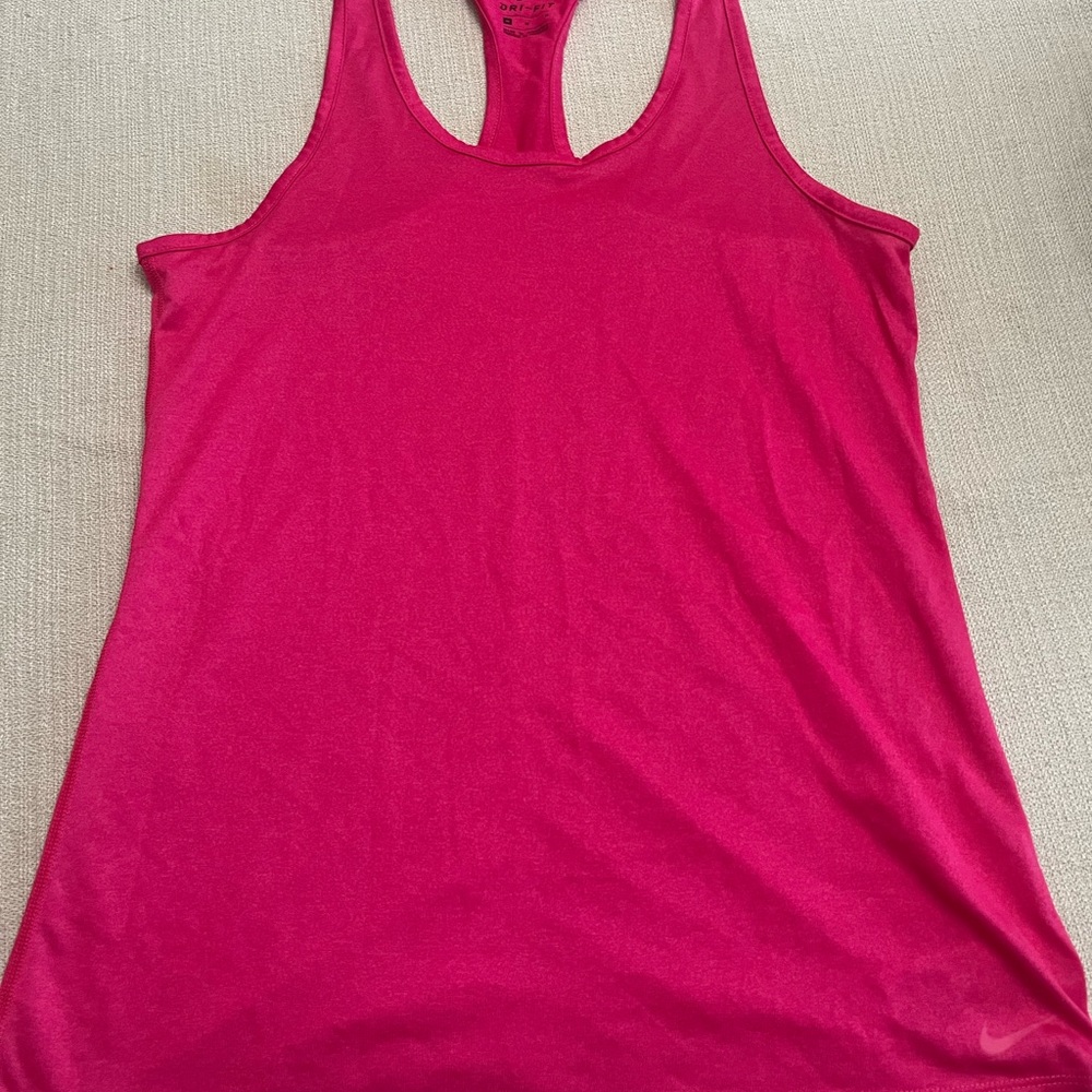 Nike Pink Sleeveless Tank Top